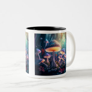 Taza Bicolor Masas mágicas Mug de dos tonos, 11 oz