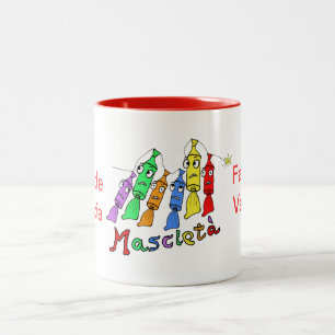 Taza Bicolor mascletà