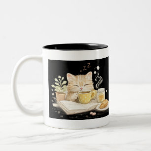 Taza Bicolor mascota adorable