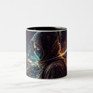 Taza Bicolor Masked Stranger Mug
