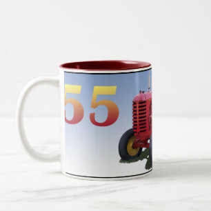 TAZA BICOLOR MASSEY HARRIS MODELO 55