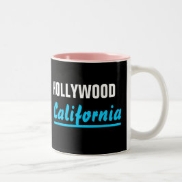 Taza Bicolor Mata de HOLLYWOOD