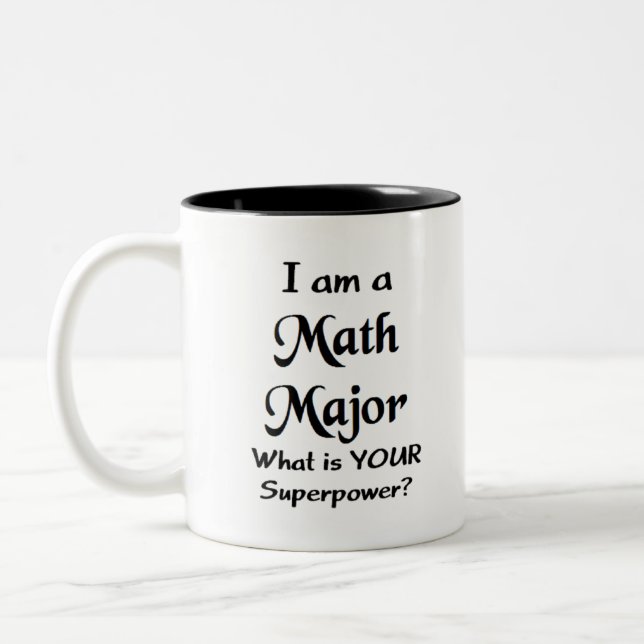 Taza Bicolor matemática principal (Izquierda)