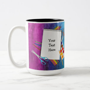 Taza Bicolor Material de artesanía personalizado Mug 2