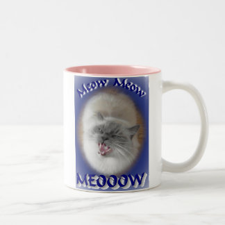 Taza Bicolor Maullido del maullido del maullido