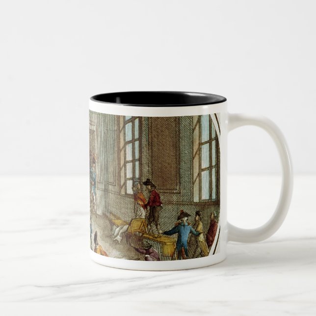 Taza Bicolor Maximiliano de Robespierre herido (Derecha)