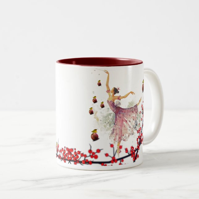 Taza Bicolor Máximo café Fairy Mug (Anverso derecho)