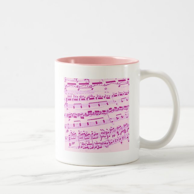 Taza Bicolor Mayor/estudiante/profesor de música (Derecha)