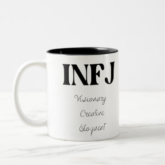 Taza Bicolor MBTI tipo mug INFJ