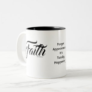 Taza Bicolor MDILLONDESIGNS.COM presenta #FAITH