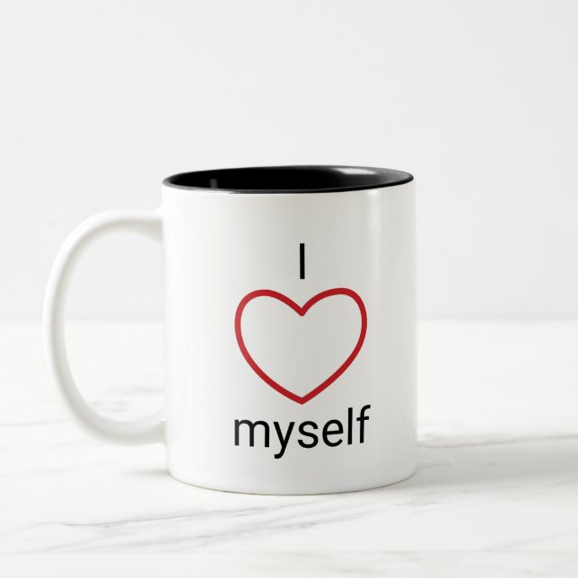 Taza Bicolor Me Amo (Izquierda)