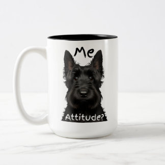 Taza Bicolor Me attitude Scottish Terrier