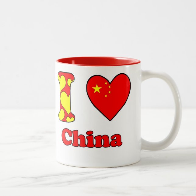 Taza Bicolor Me encanta China (Derecha)