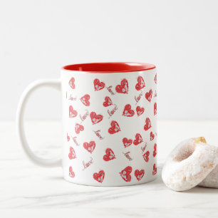 Taza Bicolor Me encanta el GSP
