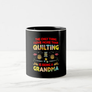 Taza Bicolor Me Encanta Más Que Ser Abuela.