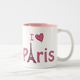 Taza Bicolor Me encanta Paris Mug