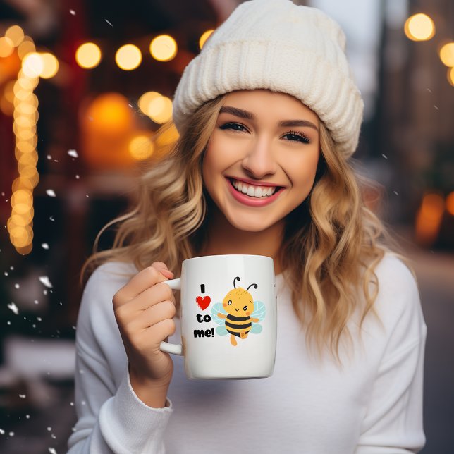 Taza Bicolor ¡Me encanta ser yo! (Subido por el creador)