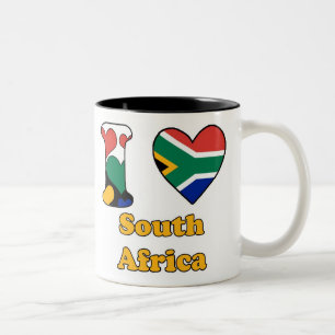 Taza Bicolor Me encanta Sudáfrica