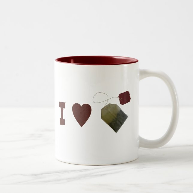 Taza Bicolor Me encanta Tea Mug (Derecha)