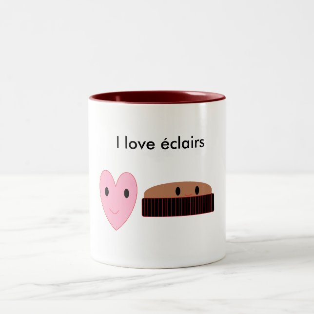 Taza Bicolor Me encantan las éclerías (Centro)
