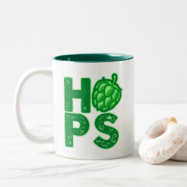 Taza Bicolor Me Encantan Los Hops En La Cerveza Artesanal