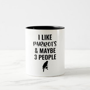Taza Bicolor Me Gustan Los Perros Y Quizá 3 Personas