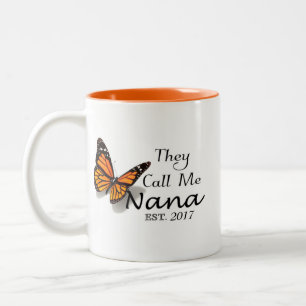 Taza Bicolor Me llaman Nana