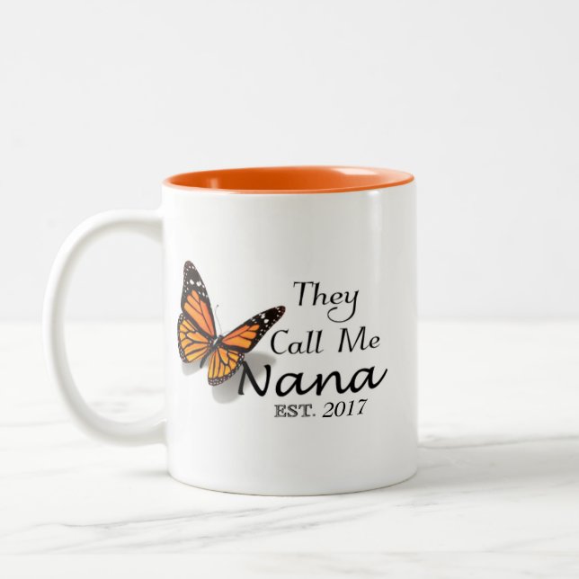Taza Bicolor Me llaman Nana (Izquierda)