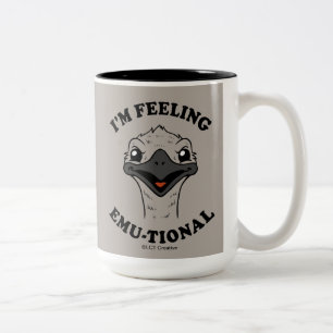 Taza Bicolor Me siento emocional