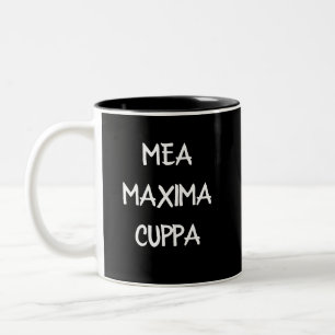 Taza Bicolor Mea Maxima Cuppa