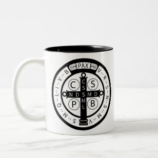 Taza Bicolor Medalla de Diablo-Persecución del "" del St.