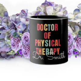 Taza Bicolor Médica de DPT de Terapia Física Personalizada
