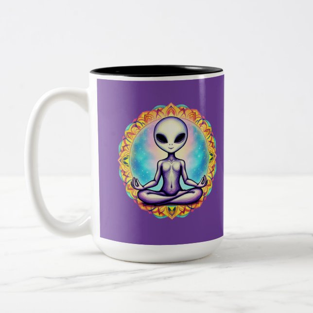 Taza Bicolor Medición galáctica (Izquierda)
