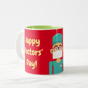 Taza Bicolor Médico cirujano