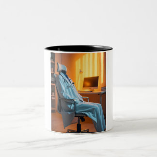 Taza Bicolor Médico White Coat Mug