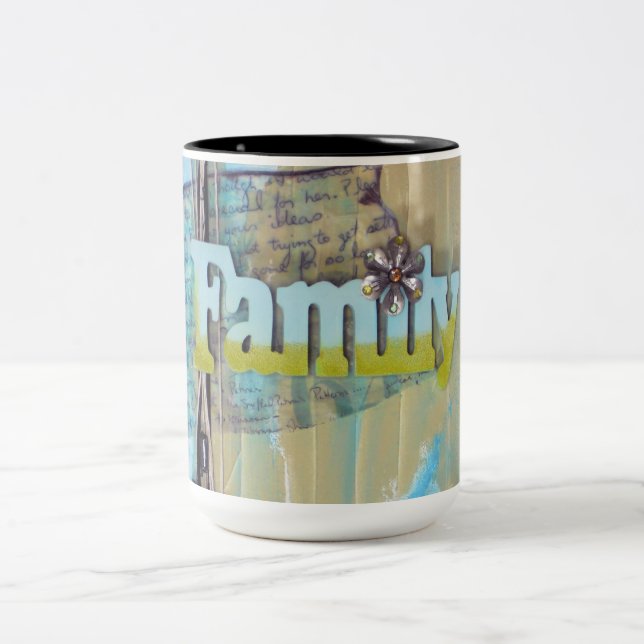 Taza Bicolor Medios mixtos familiares (Centro)