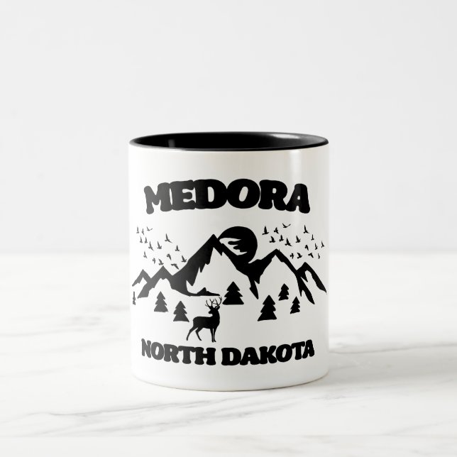 Taza Bicolor Medora, Dakota del Norte (Centro)