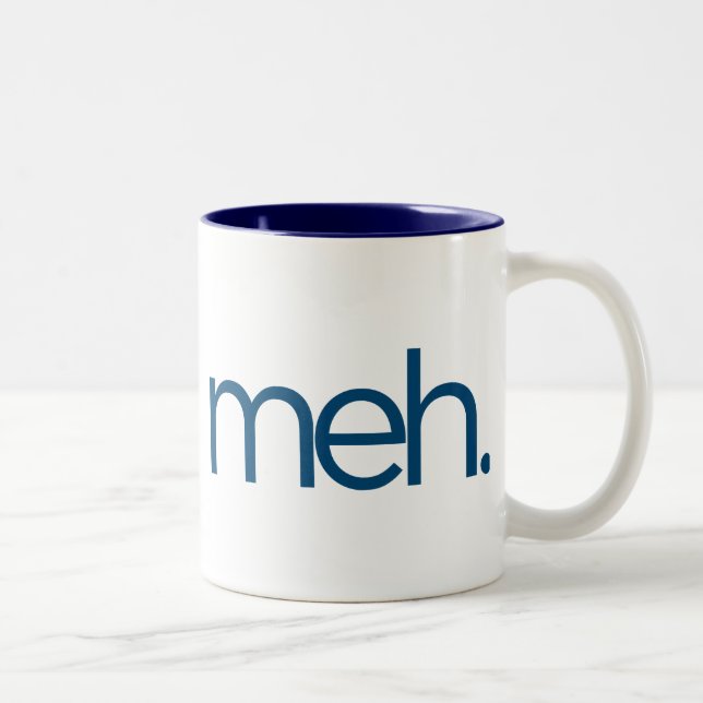 Taza Bicolor meh eh meh. (Derecha)