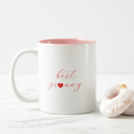 Taza Bicolor Mejor Abuela, Regalo de Abuela, Moderno 
