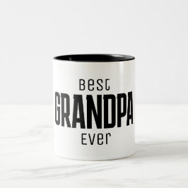 Taza Bicolor Mejor Abuelo Personalizado Script
