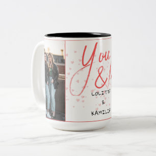 Taza Bicolor Mejor Amigos 4-siempre Café Mug - Tú y yo