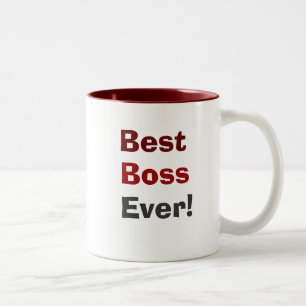 Taza Bicolor ¡Mejor Boss nunca!