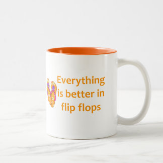 Taza Bicolor Mejor en Flip Flops
