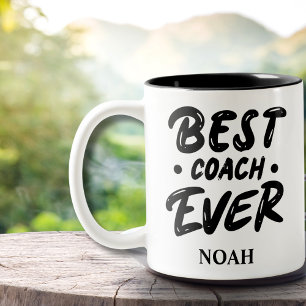 Taza Bicolor Mejor entrenador de todos los tiempos - regalo de 