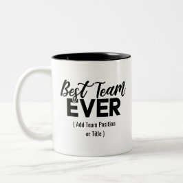 Taza Bicolor Mejor equipo de la historia | Nombre personalizado