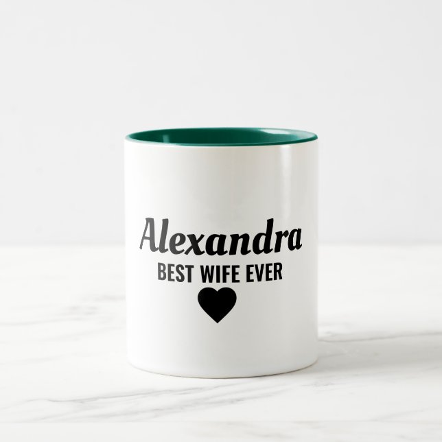 Taza Bicolor Mejor Esposa (Centro)