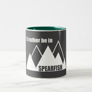 Taza Bicolor Mejor Estar En Spearfish Dakota Del Sur Montaña