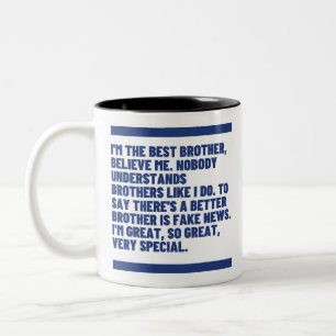 Taza Bicolor Mejor Hermano