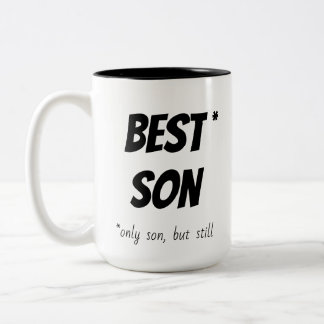 Taza Bicolor Mejor Humor Solo Hijo Mug