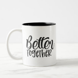 Taza Bicolor Mejor Juntos